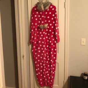 Polka Dot Pajama Onsie